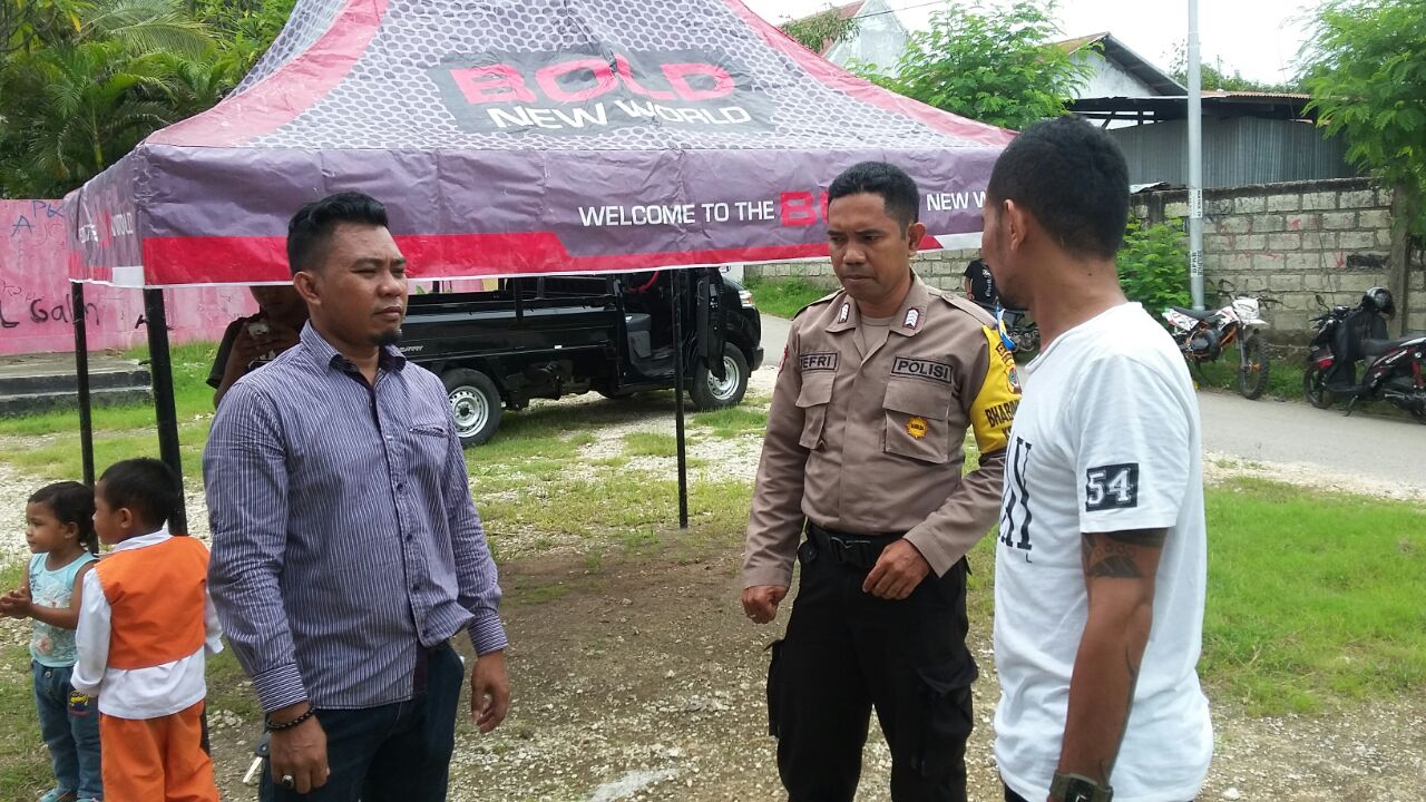 Bhabinkamtibmas Polsek Kelapa Lima Laksanakan Giat Problem Solving.