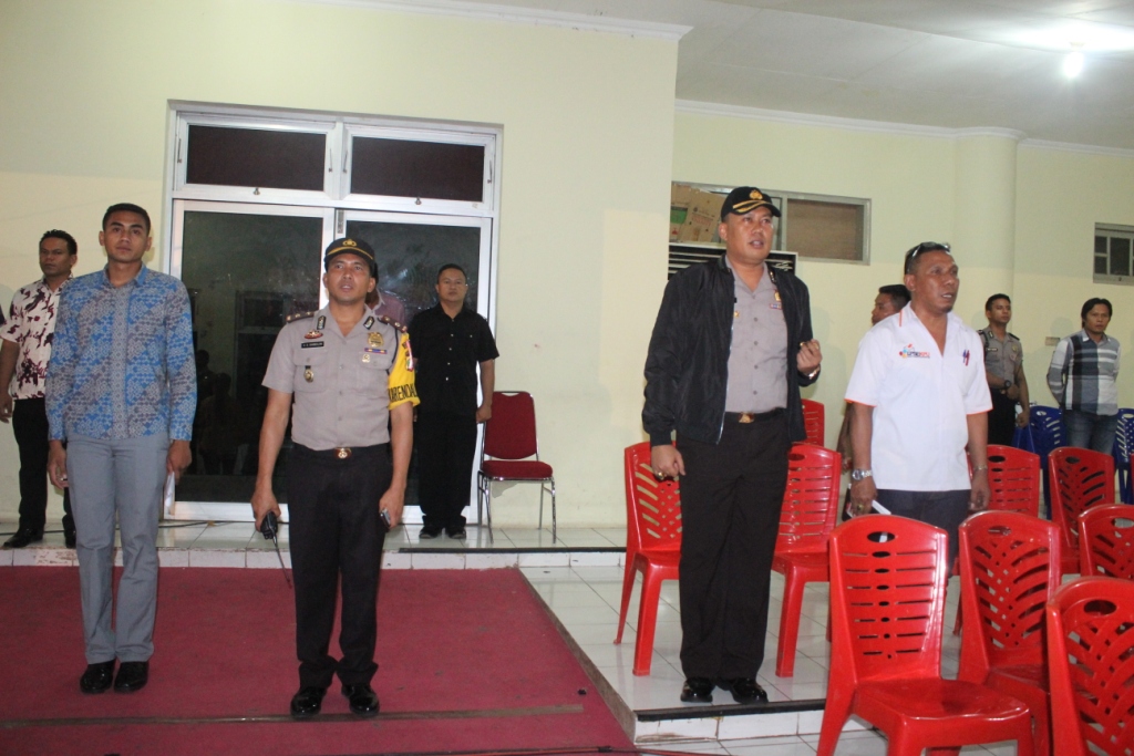 Polres Kupang Kota Kerahkan 130 Personel Amankan Jalannya  Debat Paslon Walikota Dan Wakil Walikota Kupang Tahun 2017