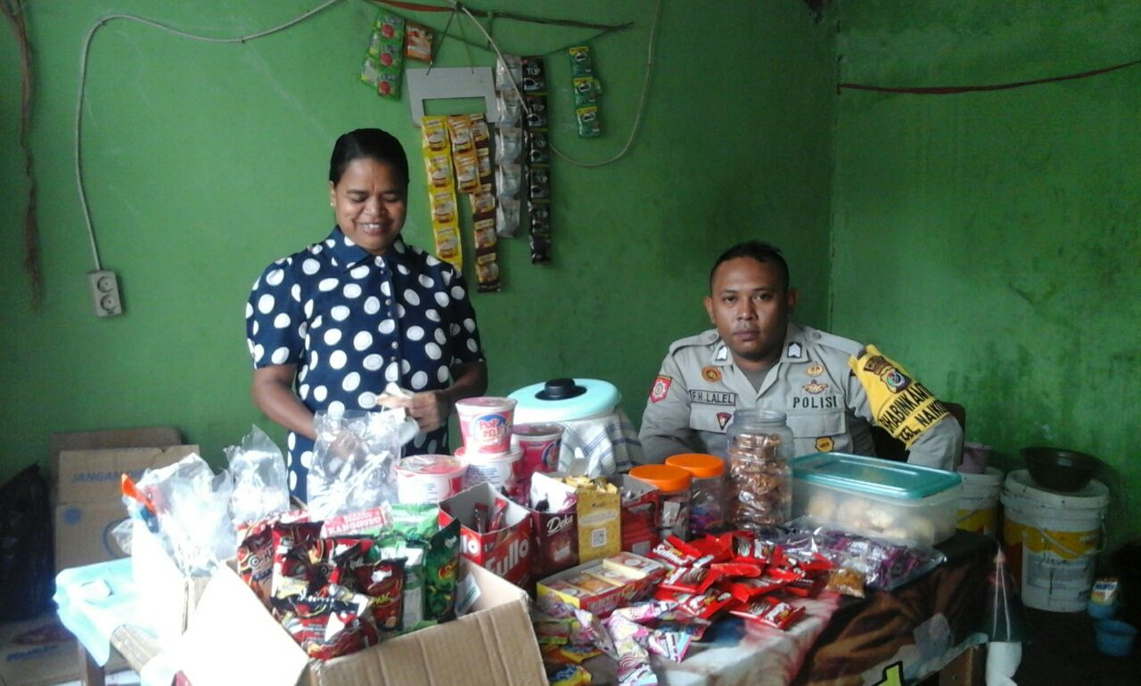 Bhabinkamtibmas Kelurahan Naikoten II Sambang Warga Binaannya.