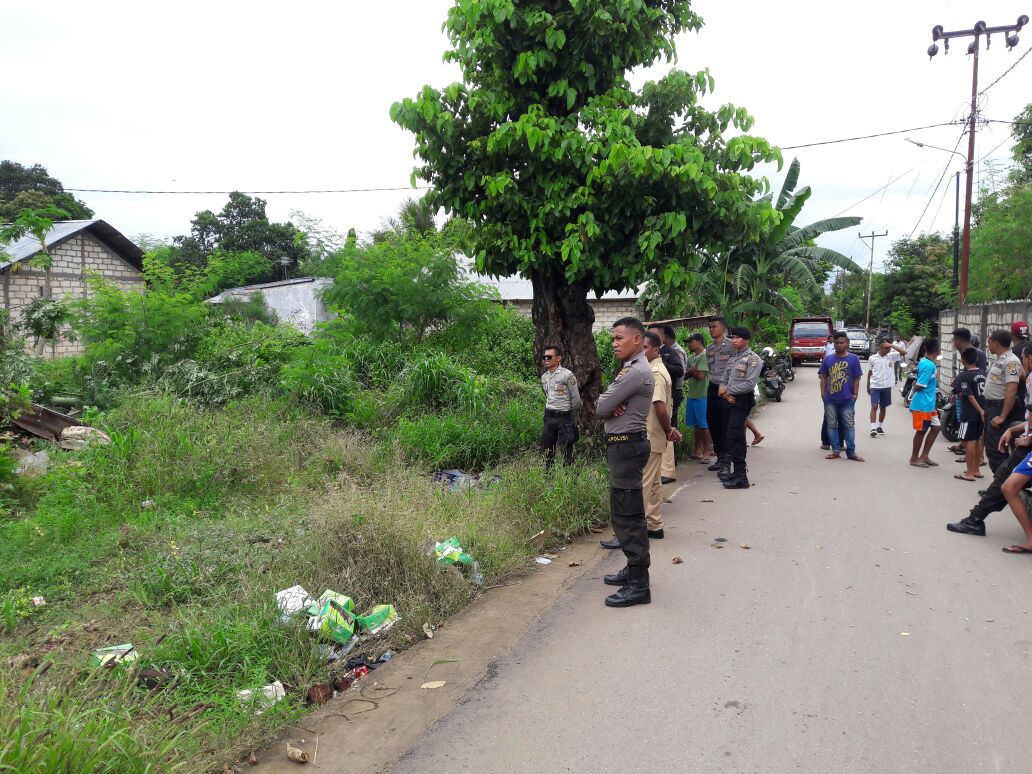 Personil Polres Kupang Kota Laksanakan Pengamanan Eksekusi.