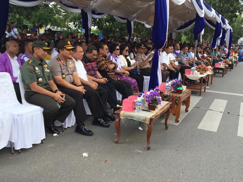 Personil Polres Kupang Kota Laksanakan Pengamanan Pawai Paskah