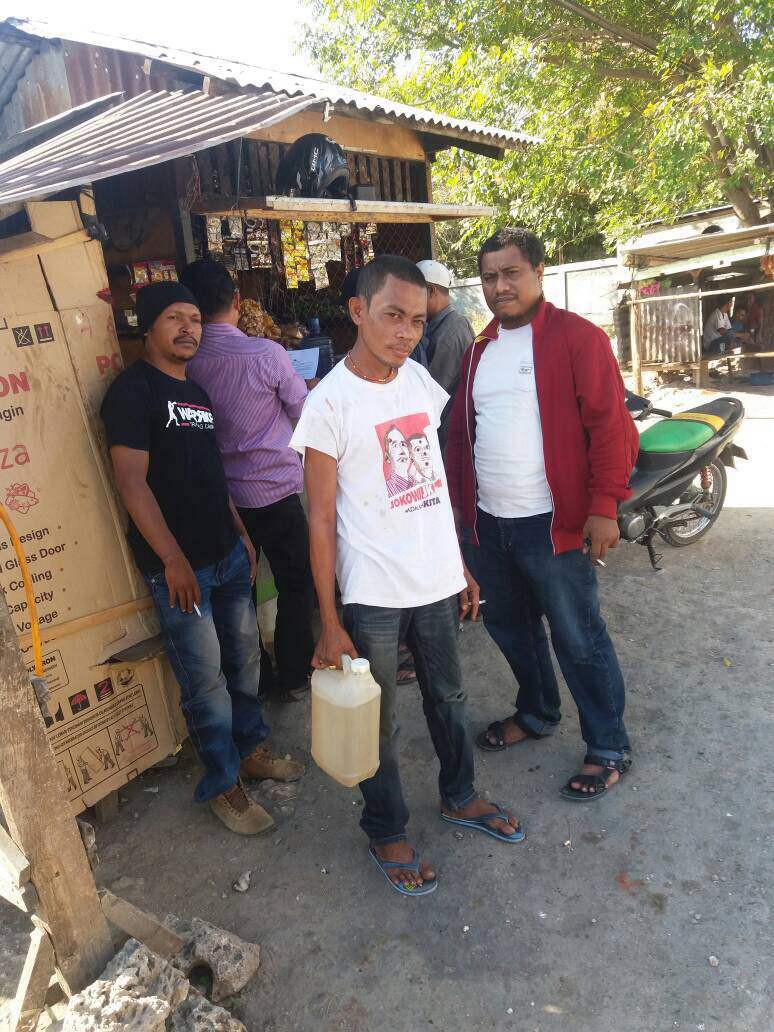 Operasi Pekat I Turangga 2017 : Personil Polsek kelapa Lima Amankan Miras dan Pemain Judi Kartu Remi.