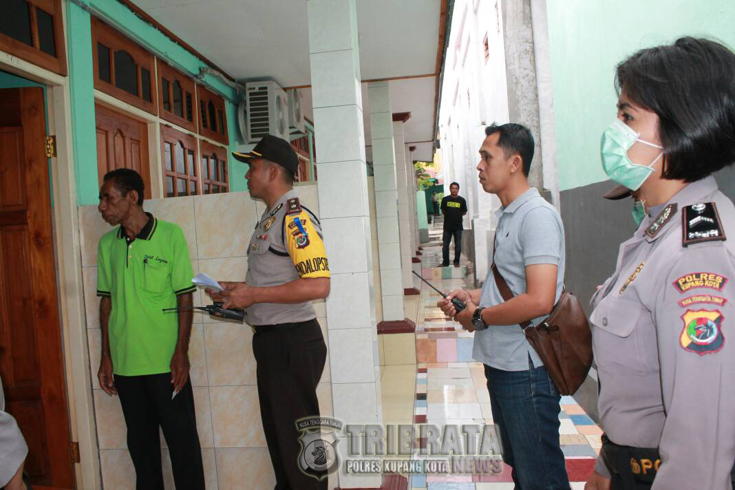 Operasi Pekat I Turangga 2017 : Polres Kupang Kota Kembali Mengamankan Pasangan Bukan Suami Istri di Kamar Hotel