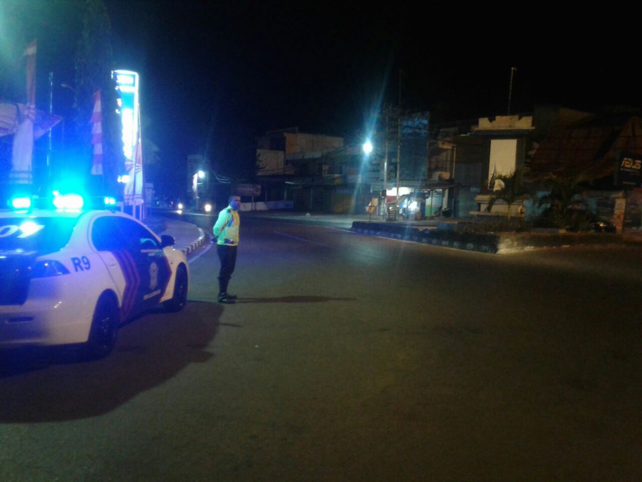 Antisipasi Balap Liar, Satlantas Polres Kupang Kota Gelar Patroli Malam Hari