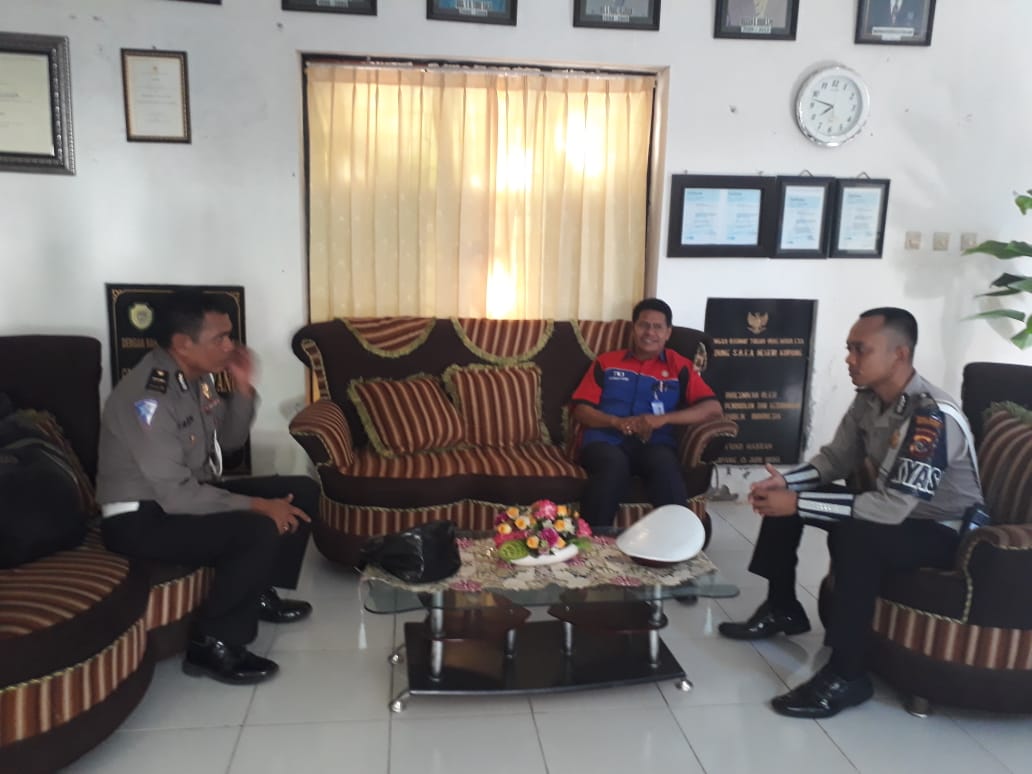 KEGIATAN SAMBANG SAT LANTAS POLRES KUPANG KOTA