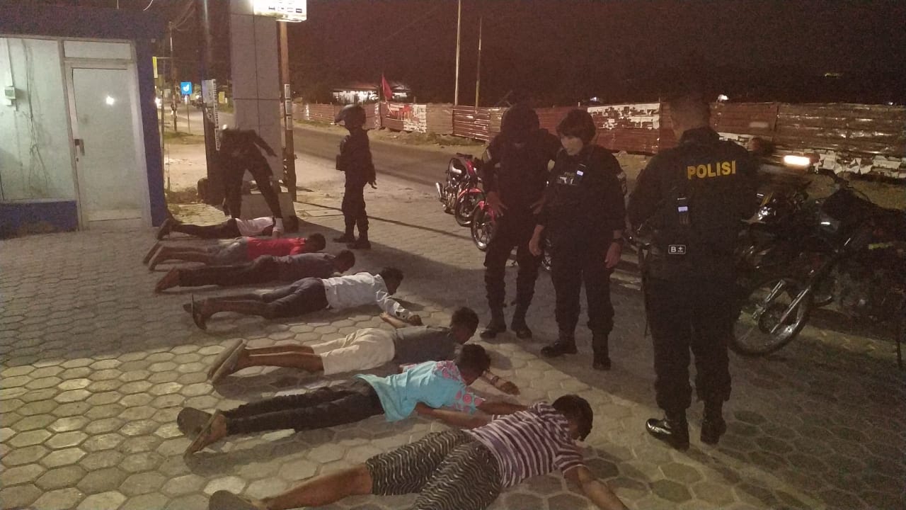 Balap Liar, Polisi Amankan Enam Unit Sepeda Motor