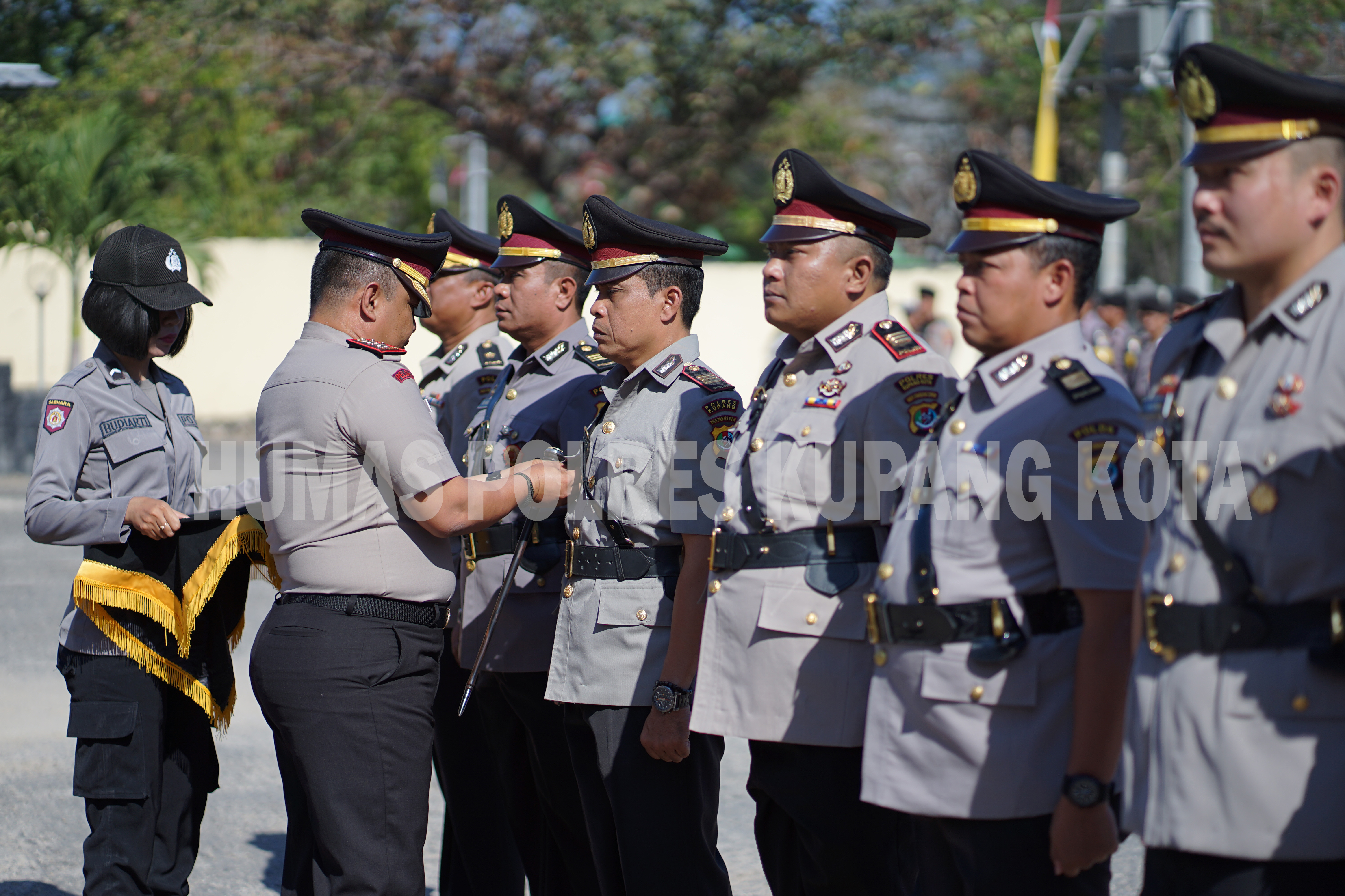 Empat Pejabat Polres Kupang Kota Dimutasi,Siapa Saja?