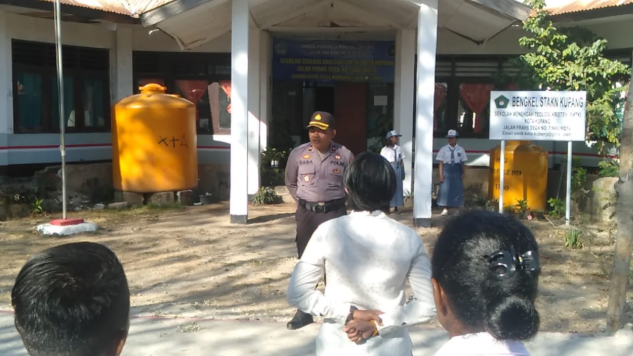 Jadi Pembina Upacara, Ini yang Disampaikan Kapolsek Oebobo