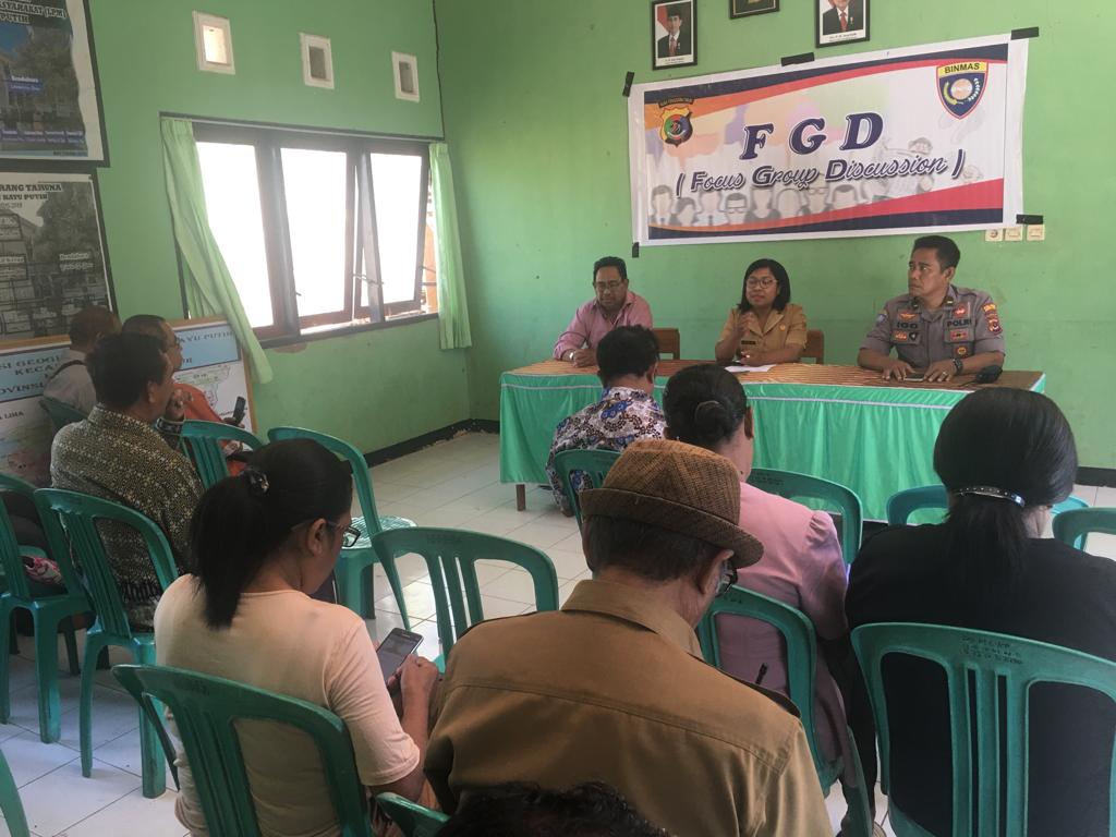 Sat Binmas Polres Kupang Kota Gelar Focus Group Discussion