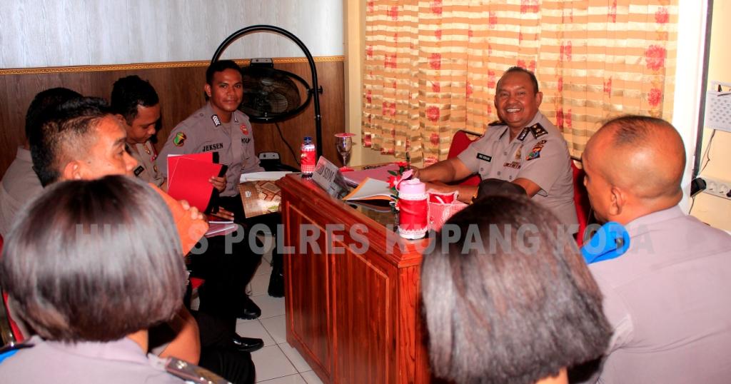 Itwasda Polda NTT Lakukan Pengawasan dan Pemeriksaan di Polres Kupang Kota