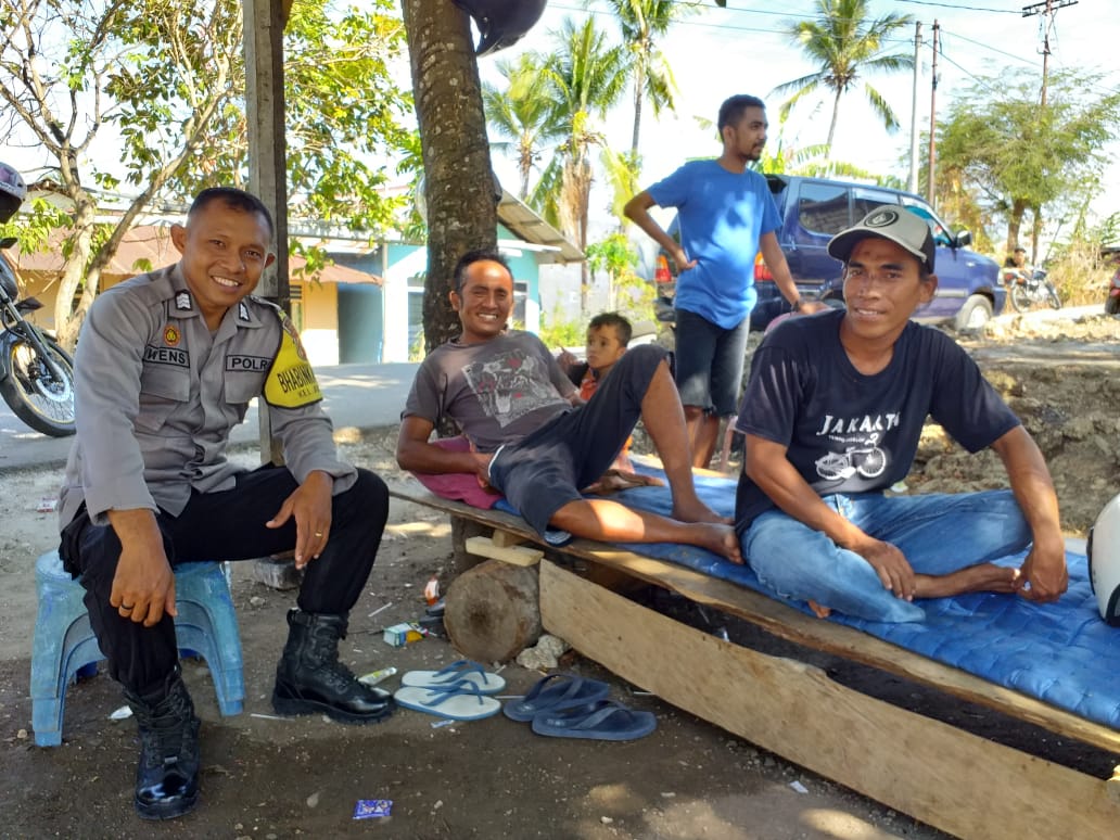 Pelihara Kamtibmas, Bhabinkamtibmas Kelurahan Airnona Sambangi Warga Binaan
