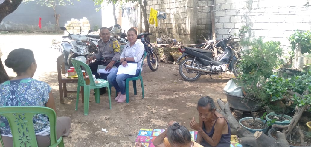 INI UPAYA BHABINKAMTIBMAS KELURAHAN TDM SAMBANGI WARGA BINAAN AJAK JAGA KONDUSIFITAS WILAYAH