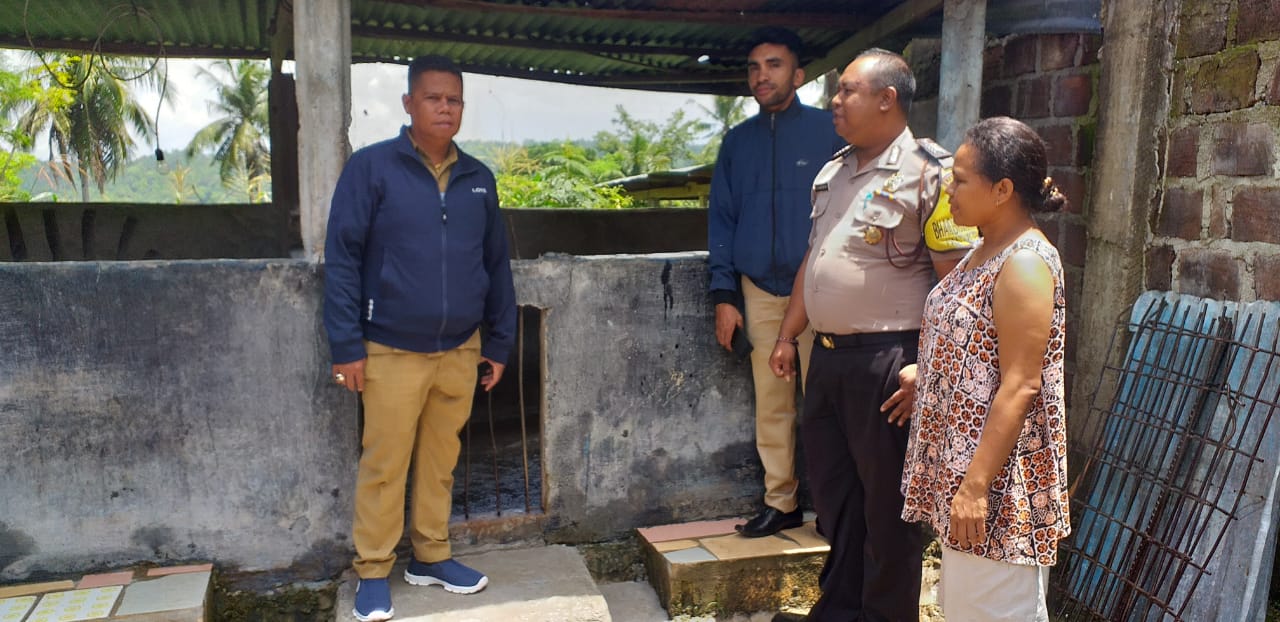 Cegah Dan Antisipasi Pencurian Hewan Ternak Bhabinkamtibmas Sampaikan Pesan Kamtibmas Pada Peternak Babi