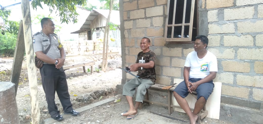 Jalin Kedekatan Polri dan Masyarakat, Bhabinkamtibmas Kelurahan TDM Sambang Warga Binaan