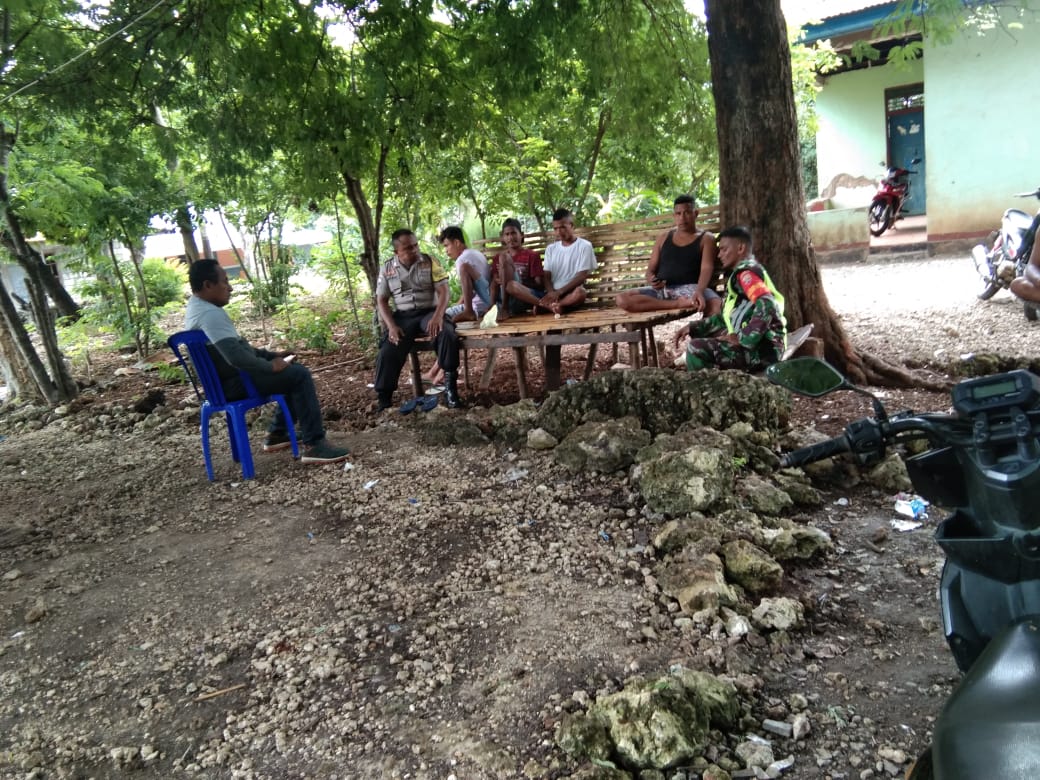 Ciptakan Suasana Aman Dan Nyaman, Bhabinkamtibmas Fatukoa Sambang Warga Binaan