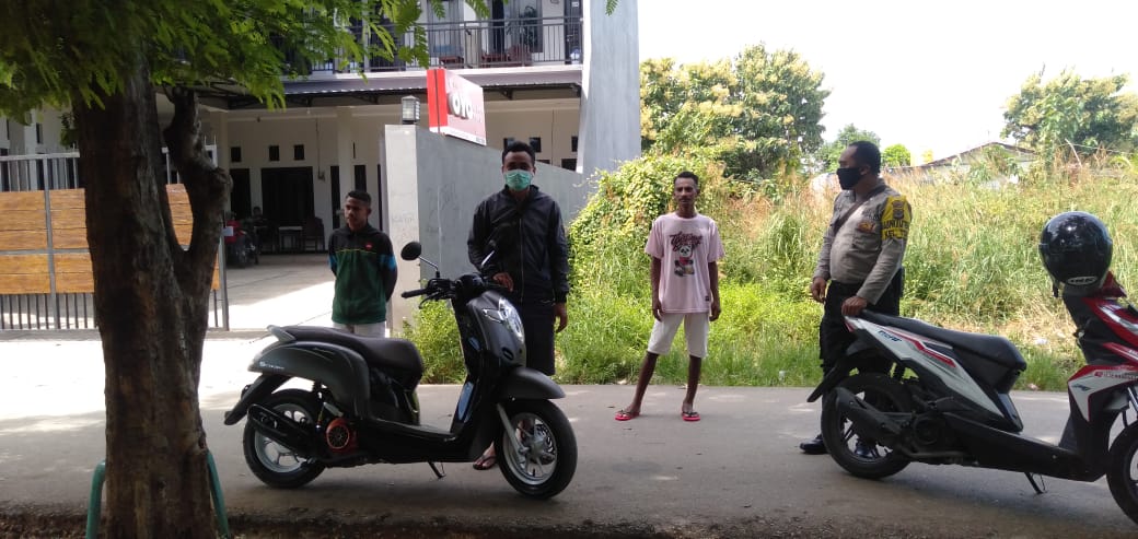 Bhabinkamtibmas Kelurahan TDM Berikan Himbauan Terkait Pencegahan Virus Covid-19 Kepada Warga Binaan